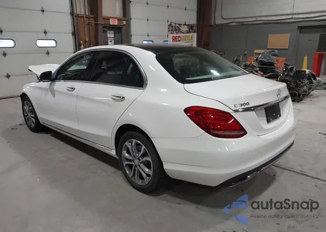 2017 Mercedes-Benz C 300 4Matic from USA, damaged, VIN WDDWF4KB5HR217149